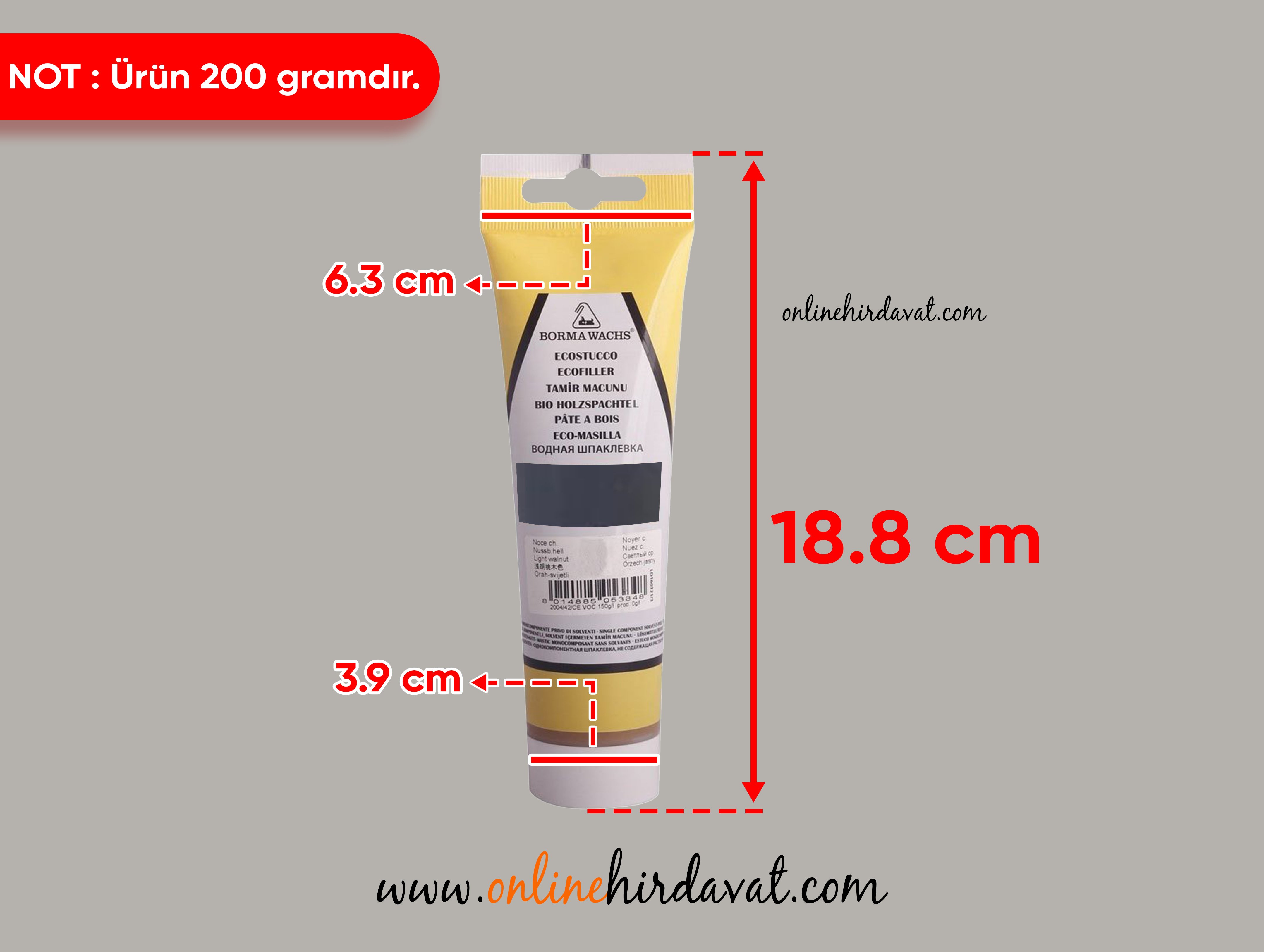 Borma Wachs Tamir Macunu Antrasit Online Hırdavat